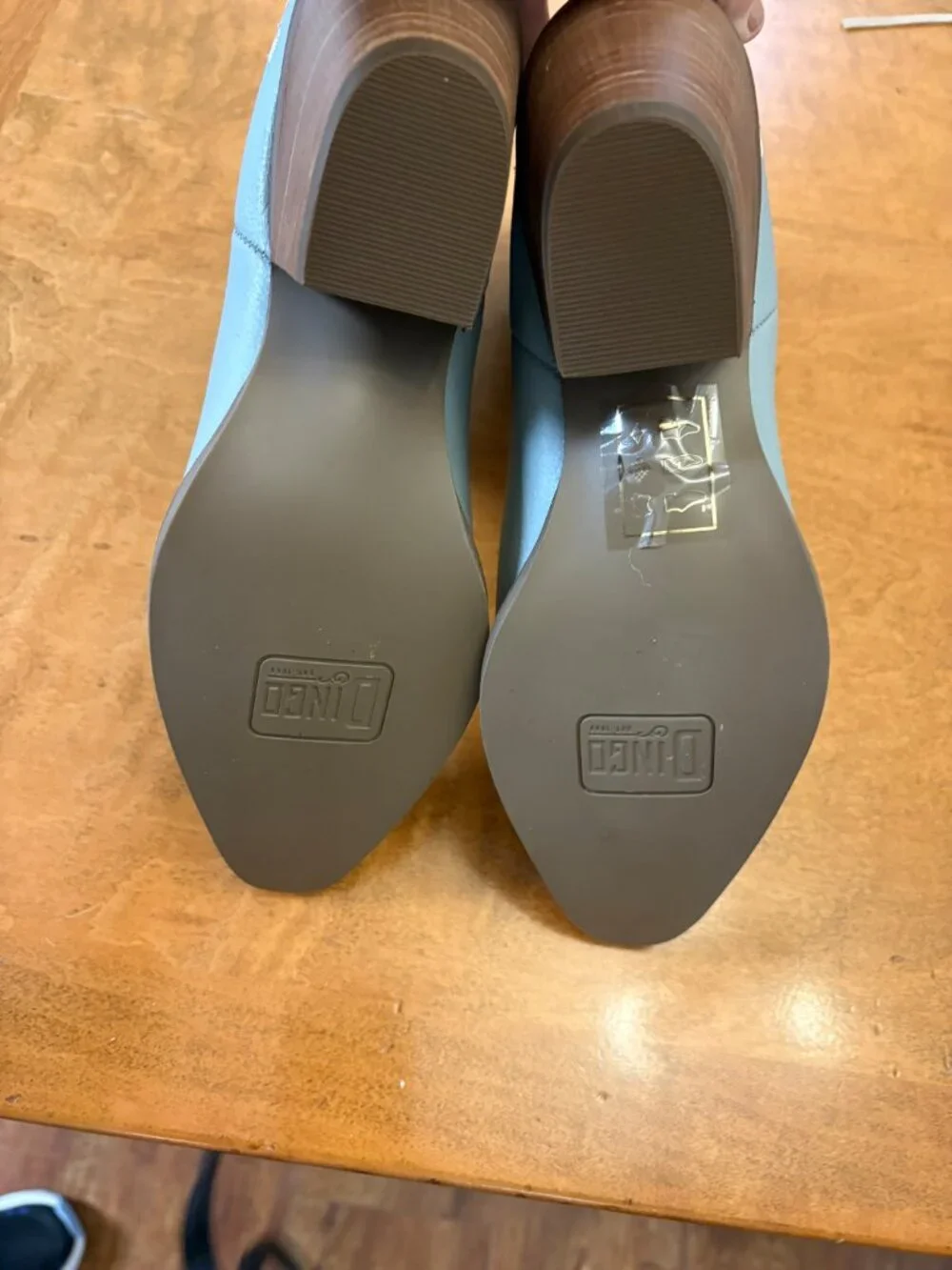 Dingo light blue Embroidered Boots